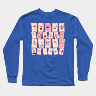 Tarot Cards design Long Sleeve T-Shirt